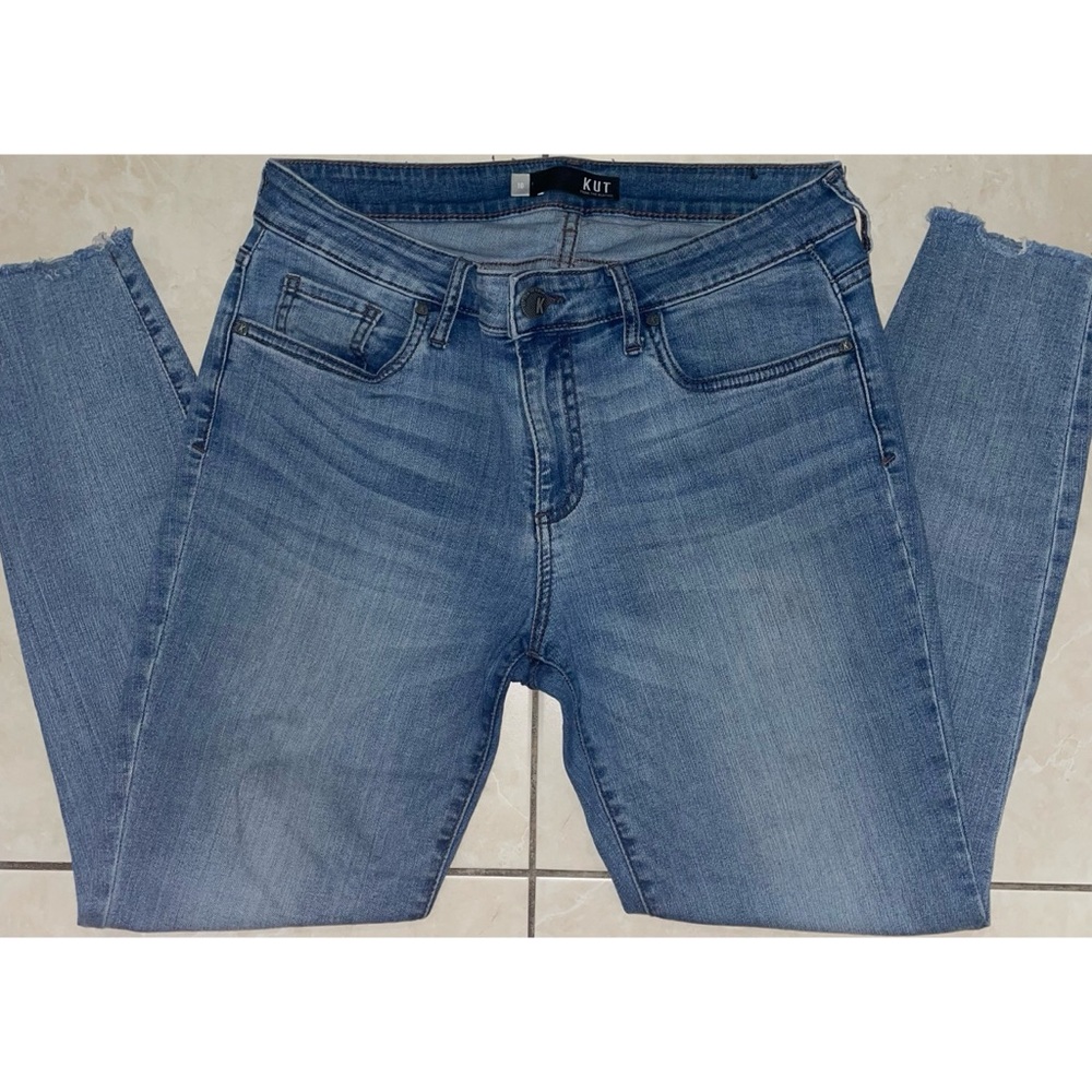 KUT “Donna” Stretchy Ankle Skinny Jeans
